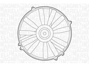 MAGNETI MARELLI 069422231010 ventiliatorius, radiatoriaus 
 Aušinimo sistema -> Oro aušinimas
0005007193, 5007193