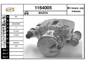 SNRA 1164005 stabdžių apkaba
UA0133990, UA013399Z