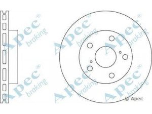 APEC braking DSK674 stabdžių diskas 
 Stabdžių sistema -> Diskinis stabdys -> Stabdžių diskas
4251228090, 4351228090, 4351228100
