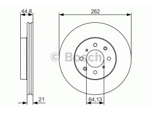 BOSCH 0 986 479 R80 stabdžių diskas 
 Dviratė transporto priemonės -> Stabdžių sistema -> Stabdžių diskai / priedai
45251-S6D-E10, 45251-SCC-900, 45251-SK7-000