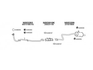 VENEPORTE 530012 išmetimo sistema 
 Išmetimo sistema -> Išmetimo sistema, visa