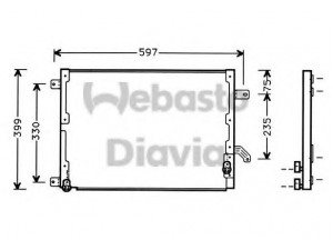 WEBASTO 82D0225190A kondensatorius, oro kondicionierius
82483933