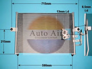 AUTO AIR GLOUCESTER 16-1158 kondensatorius, oro kondicionierius 
 Oro kondicionavimas -> Kondensatorius
9760627000, 9760627050, 9760627060