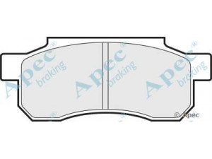 APEC braking PAD610 stabdžių trinkelių rinkinys, diskinis stabdys 
 Techninės priežiūros dalys -> Papildomas remontas
45022SA0020, 45022SA0030, 45022SA7000