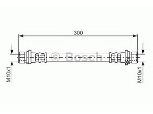 BOSCH 1 987 476 583 stabdžių žarnelė 
 Stabdžių sistema -> Stabdžių žarnelės
01466-SAA-000, 01466-SAA-J51