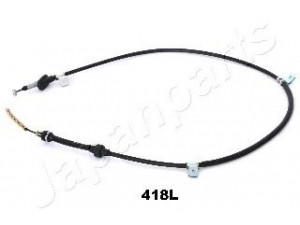 JAPANPARTS BC-418L trosas, stovėjimo stabdys 
 Stabdžių sistema -> Valdymo svirtys/trosai
47560SM4A04