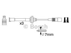 BOSCH 0 356 912 823 uždegimo laido komplektas 
 Kibirkšties / kaitinamasis uždegimas -> Uždegimo laidai/jungtys