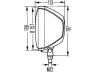 HELLA 1A5 003 178-411 priekinis žibintas
933179, 322313600, 81.25101.6172