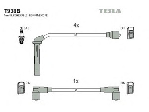 TESLA T938B uždegimo laido komplektas 
 Kibirkšties / kaitinamasis uždegimas -> Uždegimo laidai/jungtys
8817520