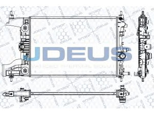 JDEUS RA0201080 radiatorius, variklio aušinimas 
 Aušinimo sistema -> Radiatorius/alyvos aušintuvas -> Radiatorius/dalys
1300300, 13267652