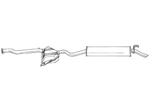 AKS DASIS SG16656 galinis duslintuvas