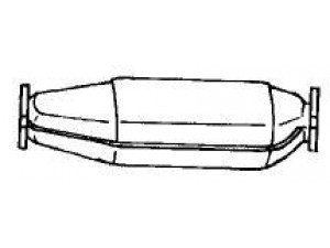 AKS DASIS SG40328 katalizatoriaus keitiklis