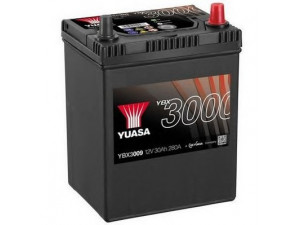 YUASA YBX3009 starterio akumuliatorius 
 Elektros įranga -> Akumuliatorius