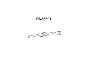 VENEPORTE RN55591 priekinis duslintuvas 
 Išmetimo sistema -> Duslintuvas
7700429815