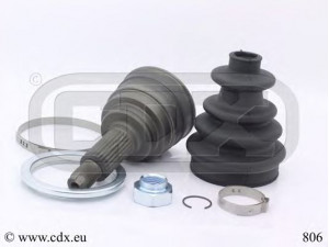 CDX 806 jungčių komplektas, kardaninis velenas 
 Ratų pavara -> Sujungimai/komplektas