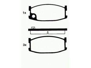 HELLA PAGID 8DB 355 007-271 stabdžių trinkelių rinkinys, diskinis stabdys 
 Techninės priežiūros dalys -> Papildomas remontas
817349280, 817349280A, 817349280B