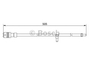 BOSCH 1 987 474 994 įspėjimo kontaktas, stabdžių trinkelių susidėvėjimas
986 612 365 00