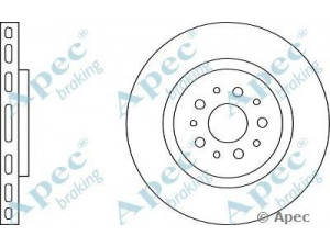 APEC braking DSK2927 stabdžių diskas 
 Dviratė transporto priemonės -> Stabdžių sistema -> Stabdžių diskai / priedai
51854567, 51897455, 51914663, 569087