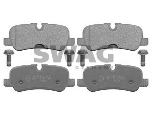 SWAG 22 11 6118 stabdžių trinkelių rinkinys, diskinis stabdys 
 Techninės priežiūros dalys -> Papildomas remontas
LR019627