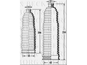 BORG & BECK BSG3270 gofruotoji membrana, vairavimas 
 Vairavimas -> Gofruotoji membrana/sandarinimai
8E0419831A, 8E0419831B, 8E0419831A