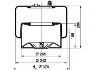 PE Automotive 084.271-11A dėklas, pneumatinė pakaba
942 320 14 21
