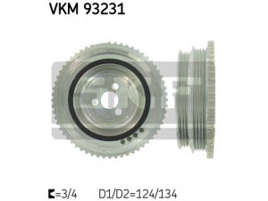 SKF VKM 93231 skriemulys, alkūninis velenas 
 Diržinė pavara -> Dirželio skriemulys
46753606