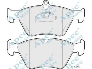 APEC braking PAD847 stabdžių trinkelių rinkinys, diskinis stabdys 
 Techninės priežiūros dalys -> Papildomas remontas
1605003, 1605855, 4467049, 4483723