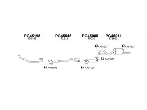 VENEPORTE 450291 išmetimo sistema