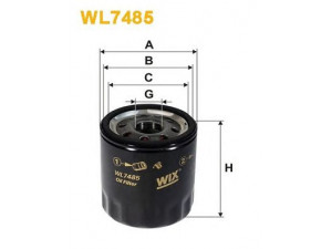 WIX FILTERS WL7485 alyvos filtras 
 Filtrai -> Alyvos filtras
1651078J00, 1651078J01