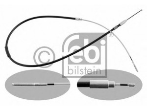 FEBI BILSTEIN 28737 trosas, stovėjimo stabdys 
 Stabdžių sistema -> Valdymo svirtys/trosai
34 41 1 165 021