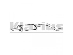 KLARIUS 230774 vidurinis duslintuvas 
 Išmetimo sistema -> Duslintuvas
46756797, 46756797, 46756797