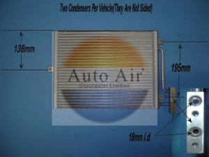 AUTO AIR GLOUCESTER 16-1260 kondensatorius, oro kondicionierius 
 Oro kondicionavimas -> Kondensatorius
99657311100, 99757391101