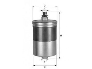 UNIFLUX FILTERS XB48 kuro filtras 
 Techninės priežiūros dalys -> Papildomas remontas
5008882, 001 477 59 01, 001 477 84 01