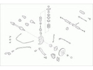 ZF Parts OPEL-COMBO-FZ001 vairavimo mechanizmas; rato pakaba 
 Ašies montavimas/vairavimo mechanizmas/ratai -> Prekių paieška pagal schemą