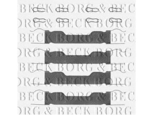 BORG & BECK BBK1030 priedų komplektas, diskinių stabdžių trinkelės 
 Stabdžių sistema -> Diskinis stabdys -> Stabdžių dalys/priedai
