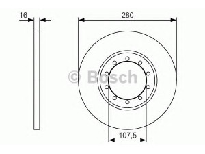 BOSCH 0 986 479 R92 stabdžių diskas 
 Dviratė transporto priemonės -> Stabdžių sistema -> Stabdžių diskai / priedai
1371420, 1464031, 6C112 A315 AA