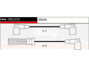 DELCO REMY DRL432 uždegimo laido komplektas 
 Kibirkšties / kaitinamasis uždegimas -> Uždegimo laidai/jungtys
270880-8, 271483-0, 3531277-6, 3547663-9