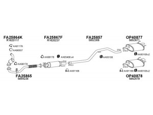 VENEPORTE 770192 išmetimo sistema 
 Išmetimo sistema -> Išmetimo sistema, visa