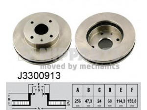 NIPPARTS J3300913 stabdžių diskas 
 Stabdžių sistema -> Diskinis stabdys -> Stabdžių diskas
96264591, 96328338, 96549782