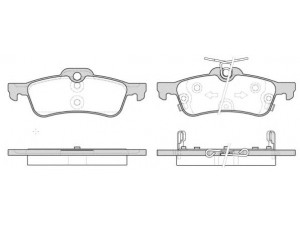 KAWE 0862 12 stabdžių trinkelių rinkinys, diskinis stabdys 
 Techninės priežiūros dalys -> Papildomas remontas
43022TV0E01
