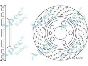 APEC braking DSK2310 stabdžių diskas 
 Stabdžių sistema -> Diskinis stabdys -> Stabdžių diskas
95535140150, 95535140151, 7L6615301E