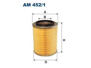 FILTRON AM452/1 oro filtras 
 Techninės priežiūros dalys -> Techninės priežiūros intervalai
197044226, 8-97044-226-2, 8970442260