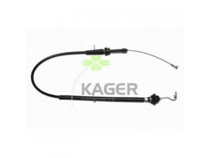 KAGER 19-3419 akceleratoriaus trosas 
 Kuro mišinio formavimas -> Karbiuratorius, sistema -> Valdymo sąsajos/amortizatorius/kameros
321721555AA