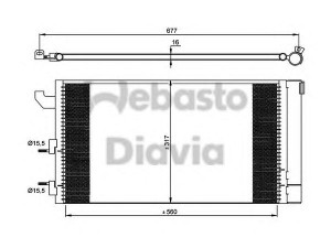 WEBASTO 82D0226246MA kondensatorius, oro kondicionierius 
 Oro kondicionavimas -> Kondensatorius
51782753