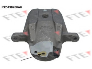 FTE RX5498288A0 stabdžių apkaba 
 Stabdžių sistema -> Stabdžių matuoklis -> Stabdžių matuoklio montavimas
47730-47020, 47730-47050