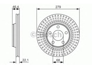 BOSCH 0 986 479 916 stabdžių diskas 
 Stabdžių sistema -> Diskinis stabdys -> Stabdžių diskas
8E0 615 301 B, 8E0 615 301 P, 8E0 615 301 B