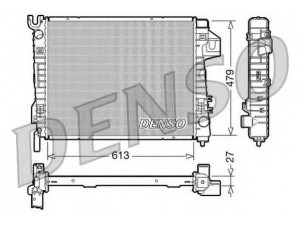 DENSO DRM06020 radiatorius, variklio aušinimas
52028829AC, 52028829AE
