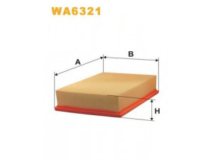 WIX FILTERS WA6321 oro filtras 
 Techninės priežiūros dalys -> Techninės priežiūros intervalai
1444Q4, 1L0129601C, 1L0129601D