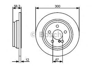 BOSCH 0 986 479 414 stabdžių diskas 
 Dviratė transporto priemonės -> Stabdžių sistema -> Stabdžių diskai / priedai
221 423 07 12, 221 423 11 12, A 221 423 07 12