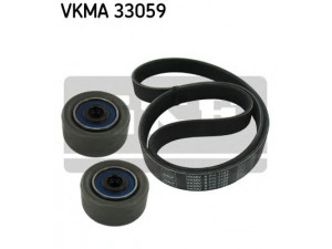 SKF VKMA 33059 V formos rumbuotas diržas, komplektas 
 Techninės priežiūros dalys -> Techninės priežiūros intervalai
16 138 459 80, 5750.GE, 5750.VT